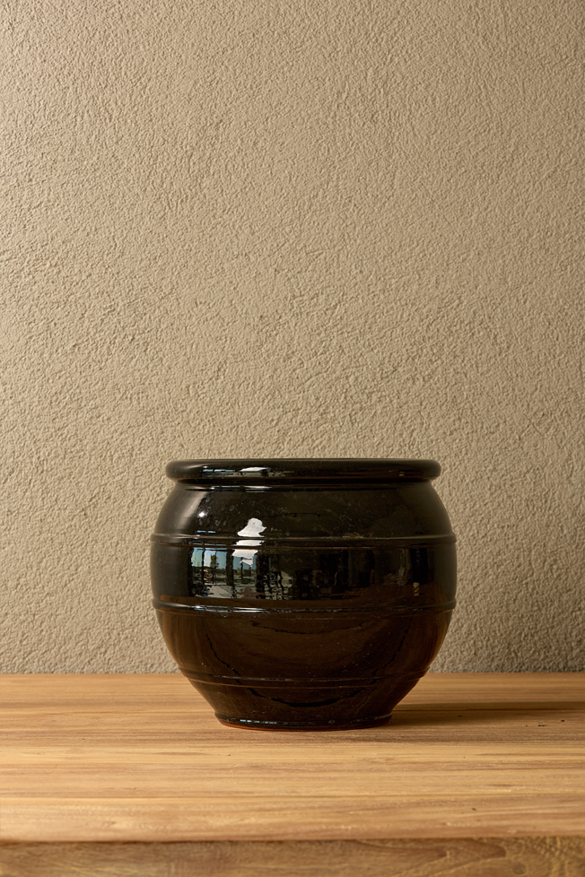 Fitilli Akvaryum Saksı  