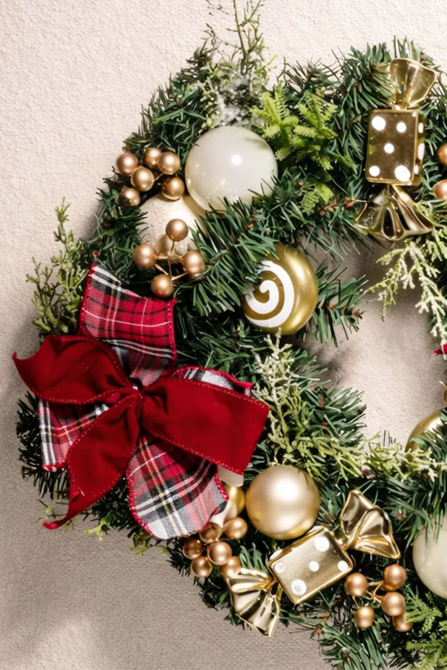 Yılbaşı Kapı Süsü